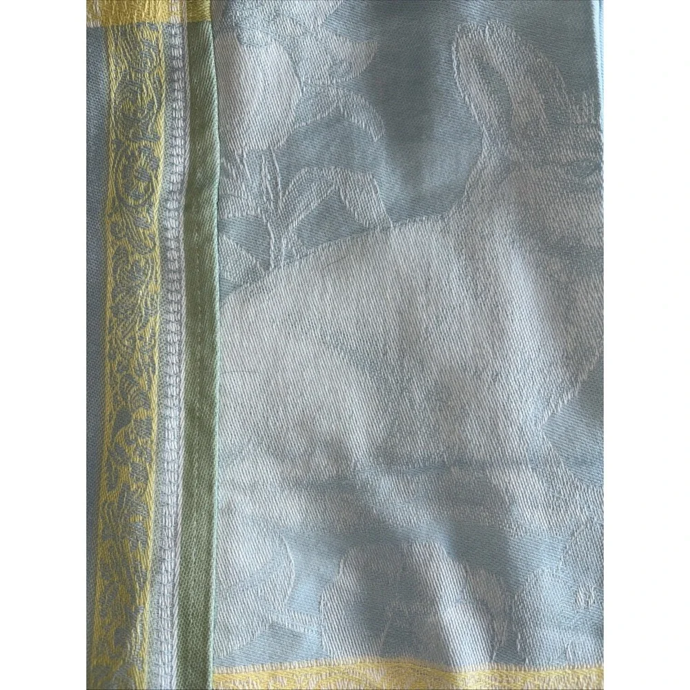 William Sonoma Bunny Rabbit Dish Kitchen Towel New Unused Russia Cotton